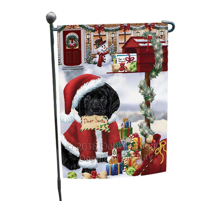 Labrador Retriever Dog Dear Santa Letter Christmas Holiday Mailbox Garden Flag GFLG53969