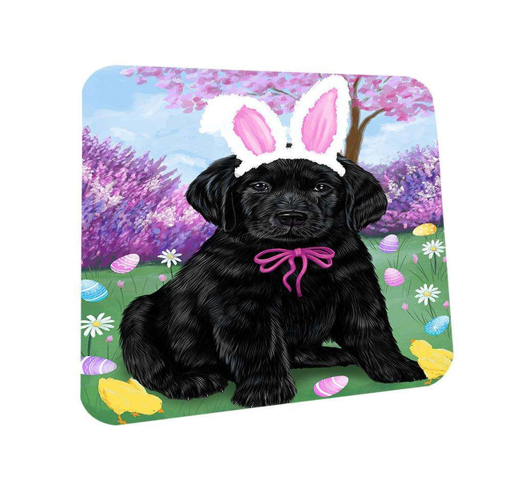 Labrador Retriever Dog Easter Holiday Coasters Set of 4 CST49130