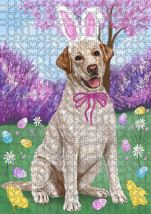 Labrador Retriever Dog Easter Holiday Puzzle with Photo Tin PUZL50070