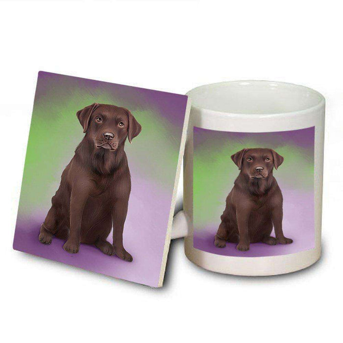Labrador Retriever Dog Mug and Coaster Set MUC48317