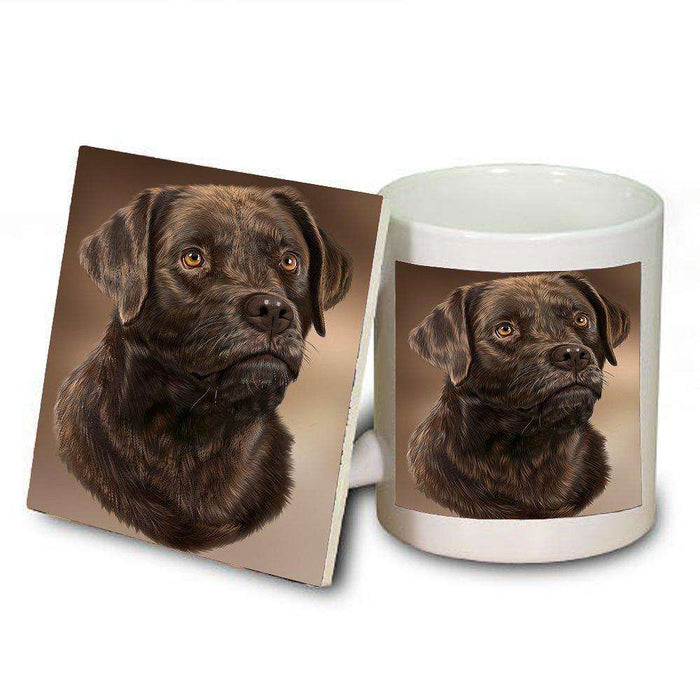 Labrador Retriever Dog Mug and Coaster Set