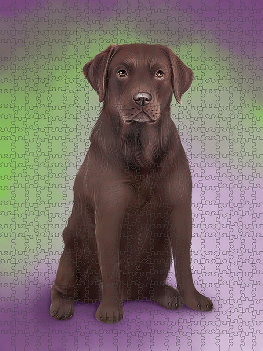 Labrador Retriever Dog Puzzle with Photo Tin PUZL48828