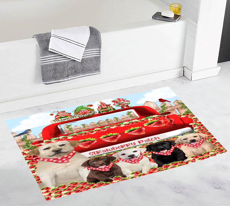 Labrador Retriever Bath Mat: Explore a Variety of Designs, Custom, Personalized, Anti-Slip Bathroom Rug Mats, Gift for Dog and Pet Lovers