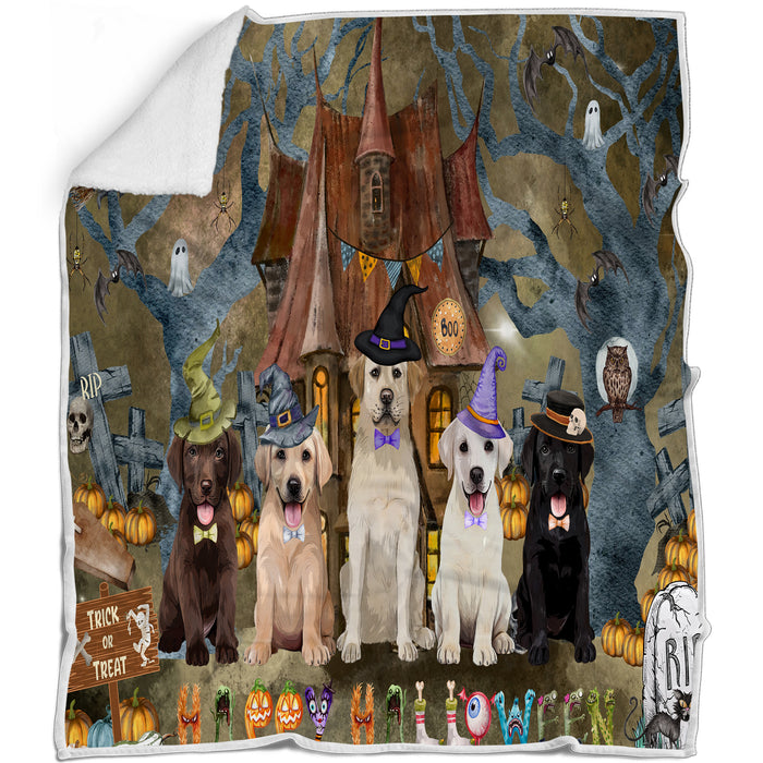 Labrador Retriever Blanket: Explore a Variety of Designs, Custom, Personalized, Cozy Sherpa, Fleece and Woven, Dog Gift for Pet Lovers