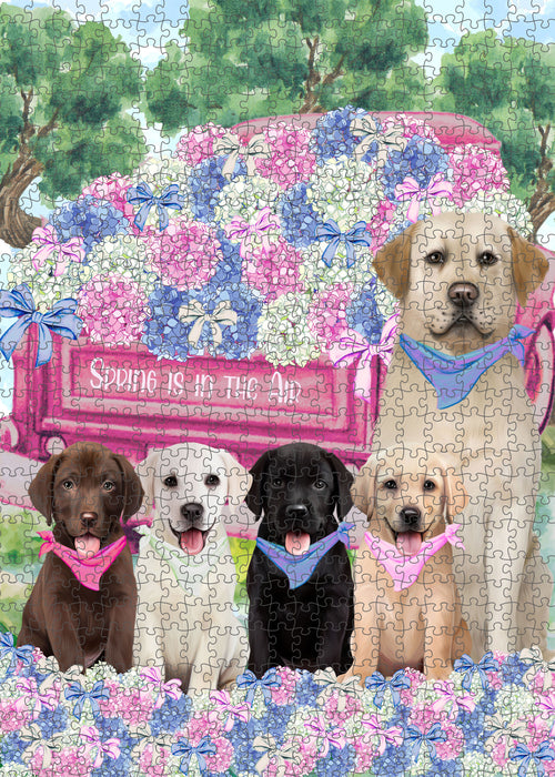 Labrador Retriever Jigsaw Puzzle, Interlocking Puzzles Games for Adult, Explore a Variety of Designs, Personalized, Custom, Gift for Pet and Dog Lovers