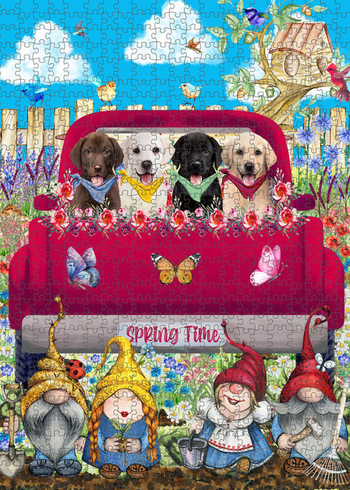 Labrador Retriever Jigsaw Puzzle: Explore a Variety of Personalized Designs, Interlocking Puzzles Games for Adult, Custom, Dog Lover's Gifts