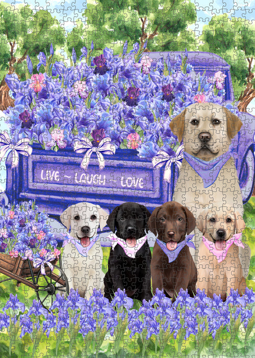 Labrador Retriever Jigsaw Puzzle for Adult, Interlocking Puzzles Games, Personalized, Explore a Variety of Designs, Custom, Dog Gift for Pet Lovers