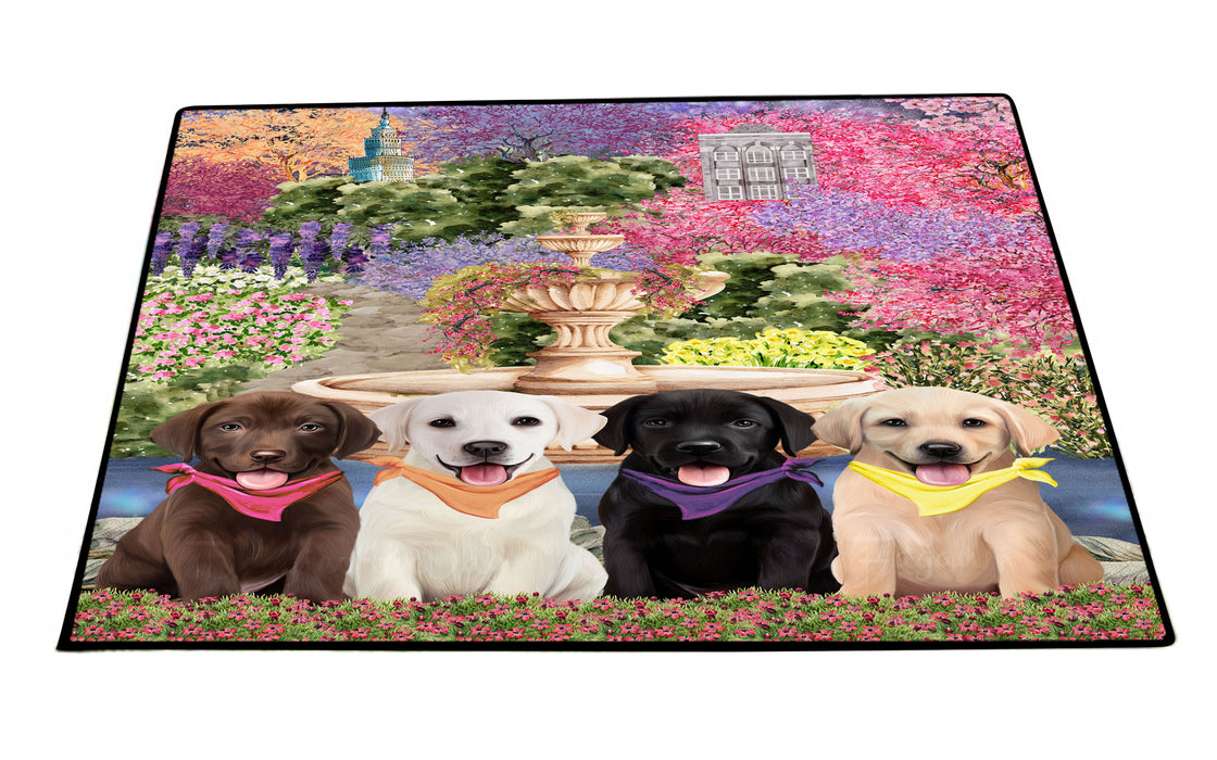Labrador Retriever Floor Mat: Explore a Variety of Designs, Custom, Personalized, Anti-Slip Door Mats for Indoor and Outdoor, Gift for Dog and Pet Lovers