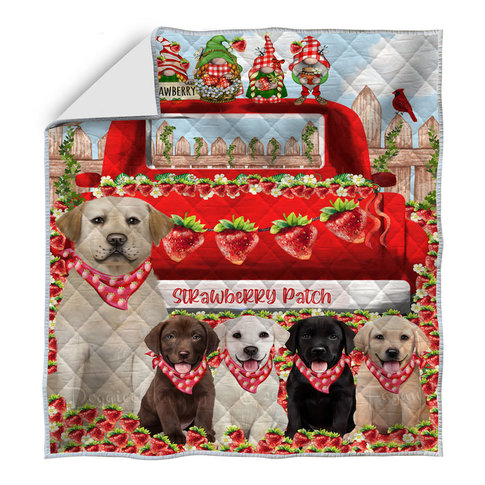 Labrador Retriever Quilt: Explore a Variety of Designs, Halloween Bedding Coverlet Quilted, Personalized, Custom, Dog Gift for Pet Lovers