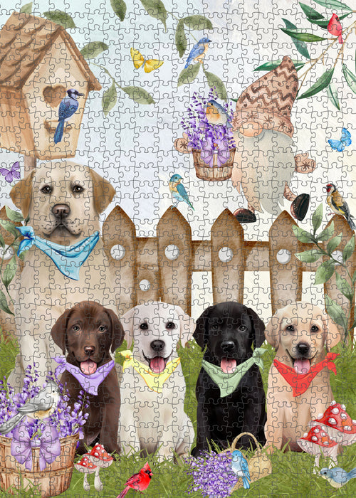 Labrador Retriever Jigsaw Puzzle: Explore a Variety of Designs, Interlocking Puzzles Games for Adult, Custom, Personalized, Gift for Dog and Pet Lovers