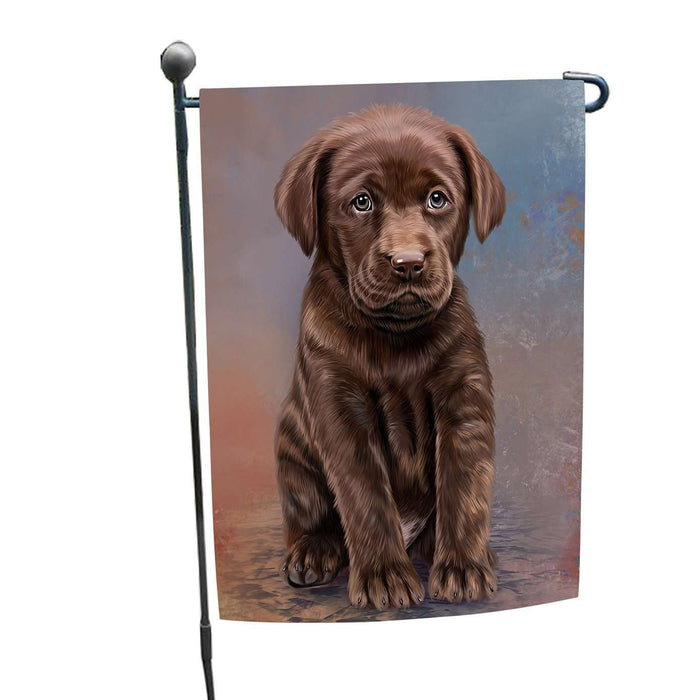 Labradors Puppy Dog Garden Flag