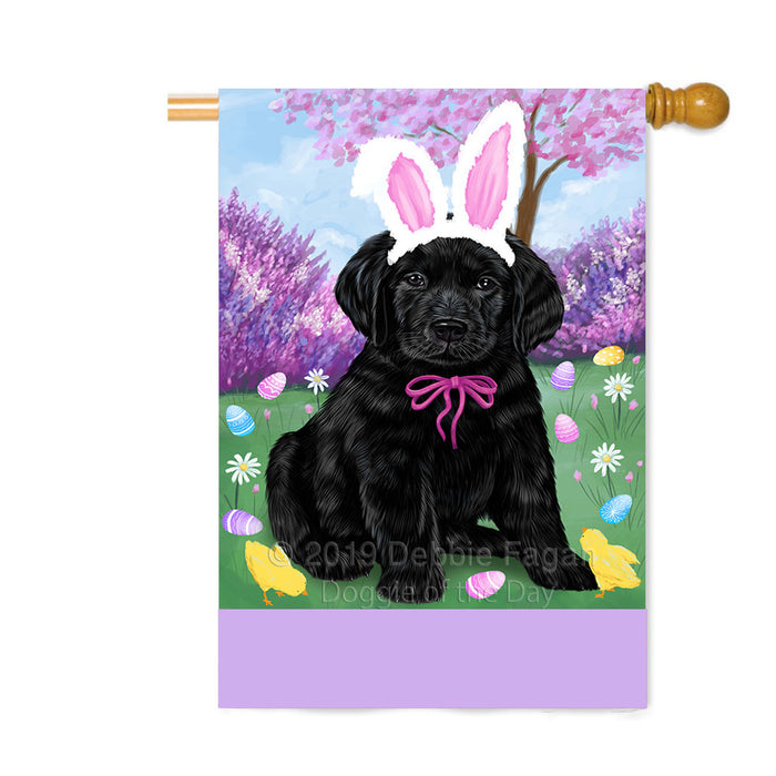 Personalized Easter Holiday Labrador Dog Custom House Flag FLG-DOTD-A58961