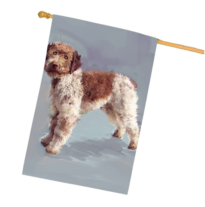 Lagotto Romagnolo Dog House Flag HF392