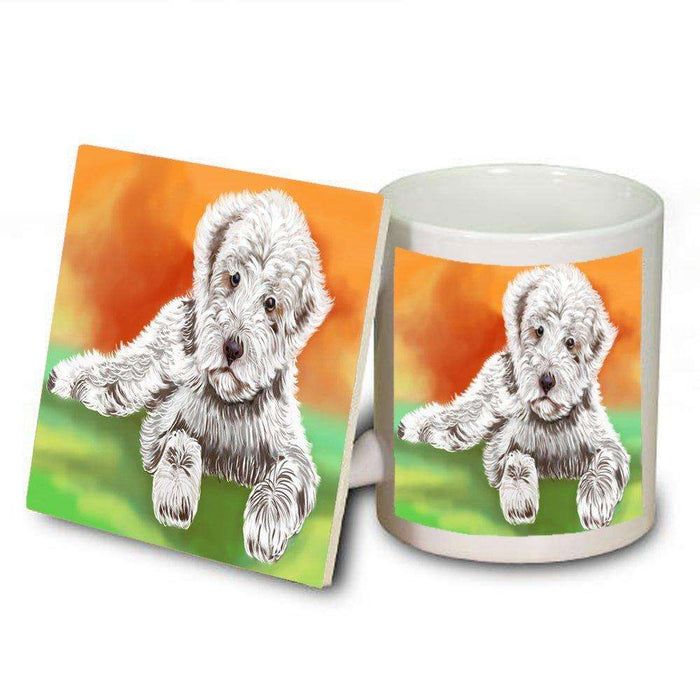 Lagotto Romagnolo Dog Mug and Coaster Set