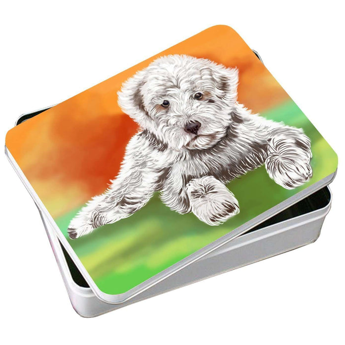 Lagotto Romagnolo Dog Photo Storage Tin