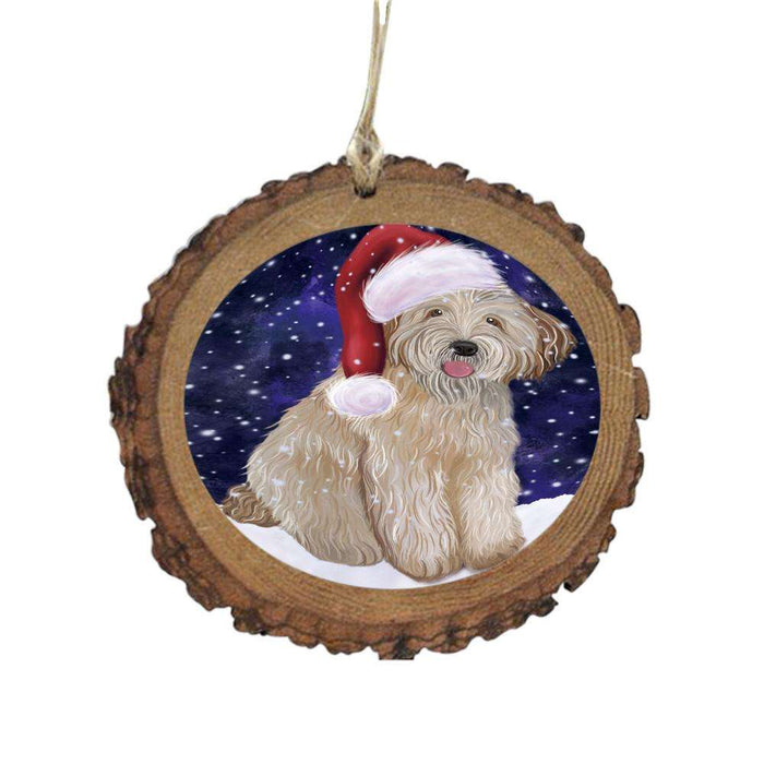 Let it Snow Christmas Holiday West Highland Terrier Dog Wooden Christmas Ornament WOR48772