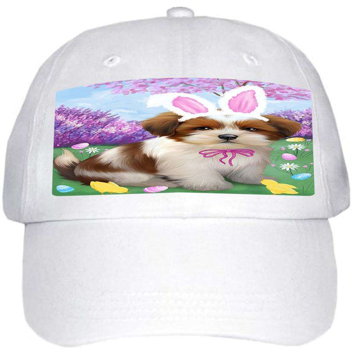 Lhasa Apso Dog Easter Holiday Ball Hat Cap HAT51258