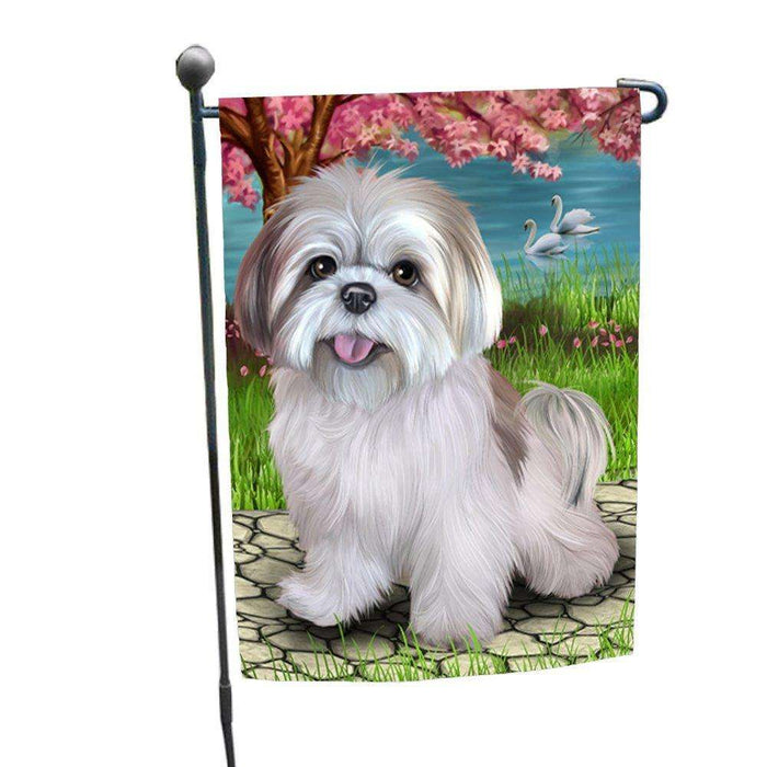 Lhasa Apso Dog Garden Flag GF376