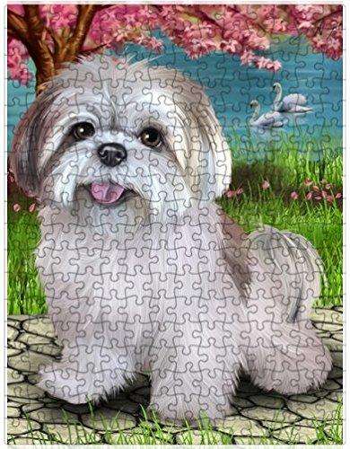 Lhasa Apso Dog Puzzle with Photo Tin D660 (300 pc.)