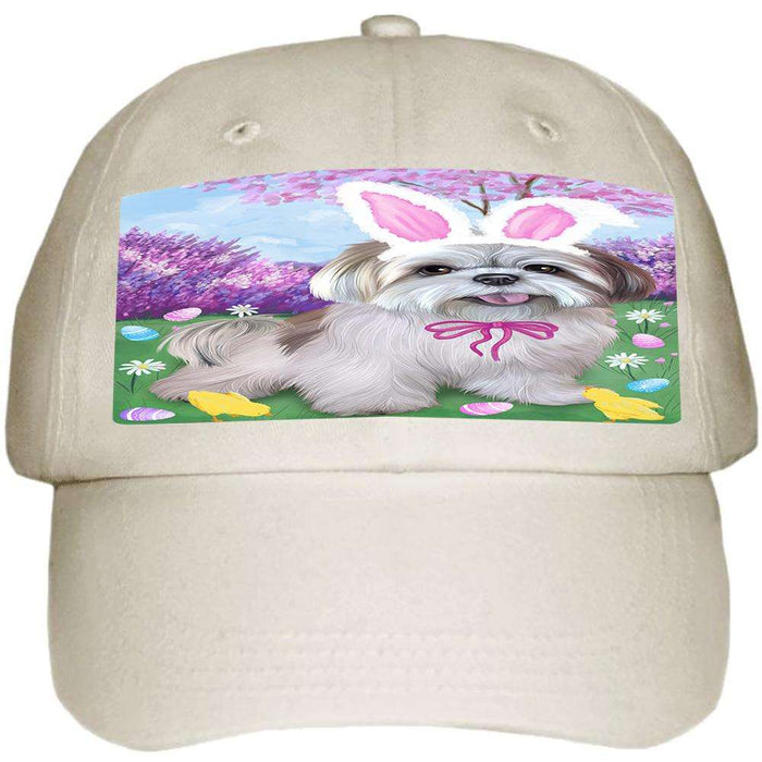 Lhasa Apsos Dog Easter Holiday Ball Hat Cap HAT51255