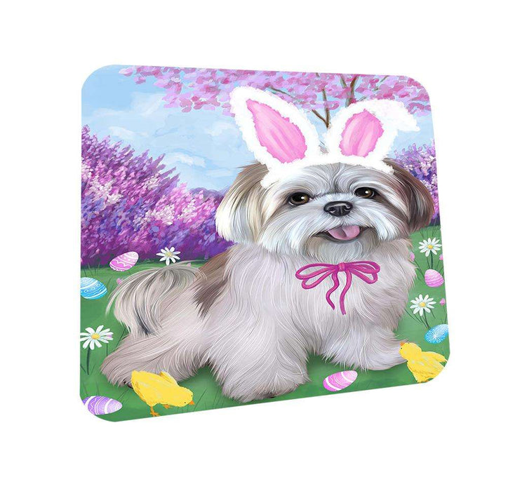 Lhasa Apsos Dog Easter Holiday Coasters Set of 4 CST49133