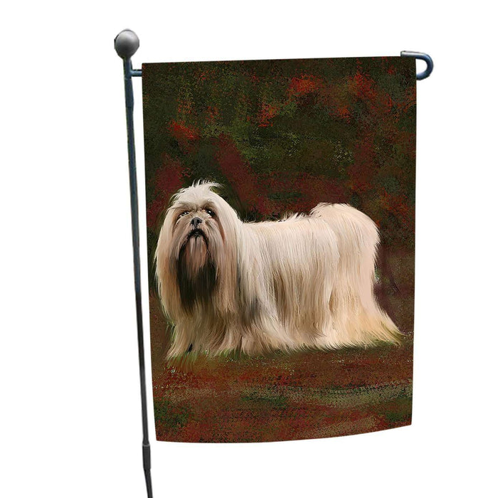 Lhasa Apsos Dog Garden Flag GFLG48394