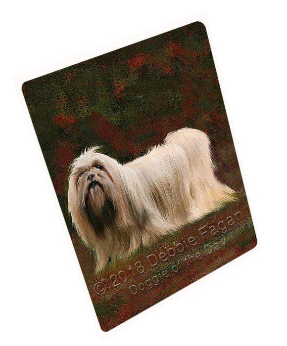 Lhasa Apsos Dog Magnet Mini (3.5" x 2") MAG49149