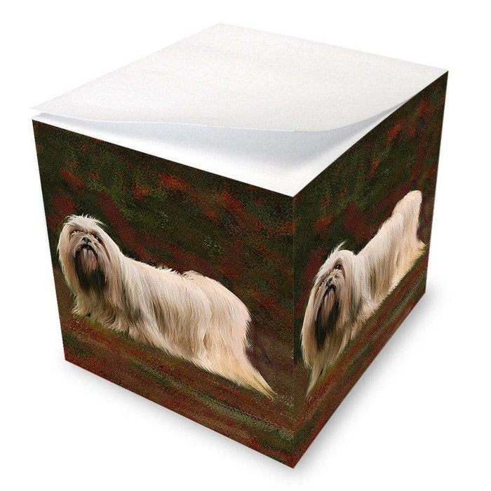 Lhasa Apsos Dog Note Cube NOC48436