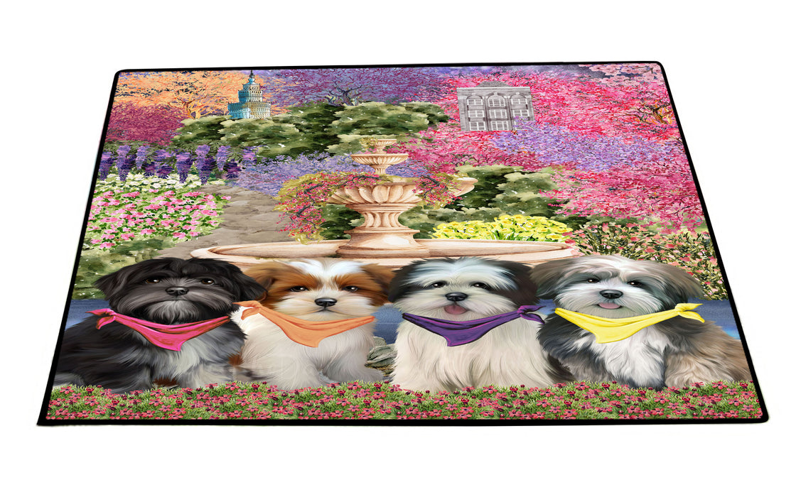 Lhasa Apso Floor Mat: Explore a Variety of Designs, Custom, Personalized, Anti-Slip Door Mats for Indoor and Outdoor, Gift for Dog and Pet Lovers