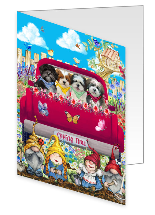 Lhasa Apso Greeting Cards & Note Cards with Envelopes: Explore a Variety of Designs, Custom, Invitation Card Multi Pack, Personalized, Gift for Pet and Dog Lovers