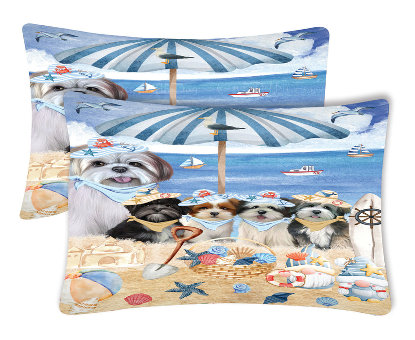 Lhasa Apso Pillow Case: Explore a Variety of Designs, Custom, Personalized, Soft and Cozy Pillowcases Set of 2, Gift for Dog and Pet Lovers