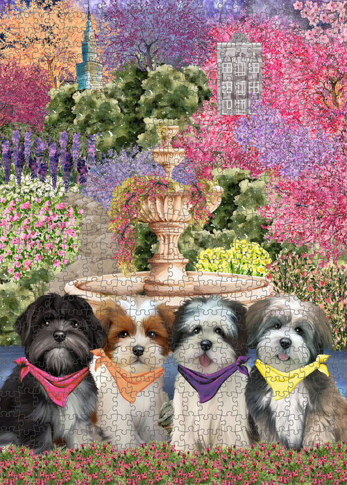 Lhasa Apso Jigsaw Puzzle: Explore a Variety of Personalized Designs, Interlocking Puzzles Games for Adult, Custom, Dog Lover's Gifts