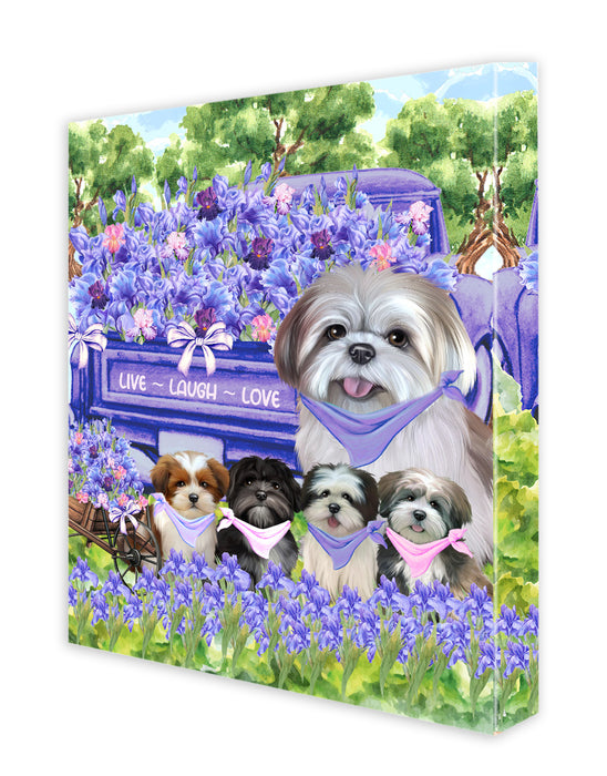 Lhasa Apso Canvas: Explore a Variety of Custom Designs, Personalized, Digital Art Wall Painting, Ready to Hang Room Decor, Gift for Pet & Dog Lovers