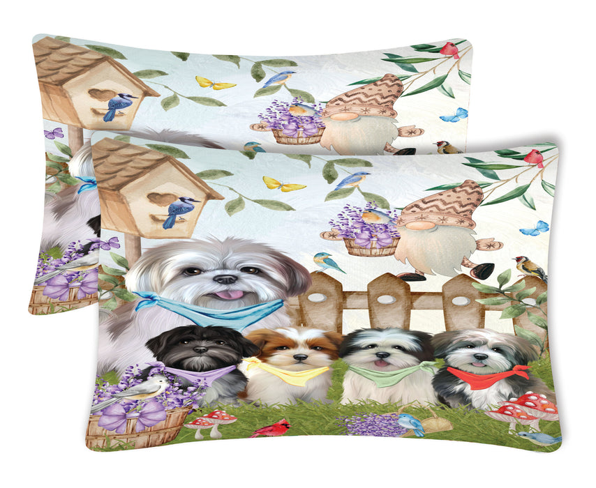 Lhasa Apso Pillow Case: Explore a Variety of Personalized Designs, Custom, Soft and Cozy Pillowcases Set of 2, Pet & Dog Gifts