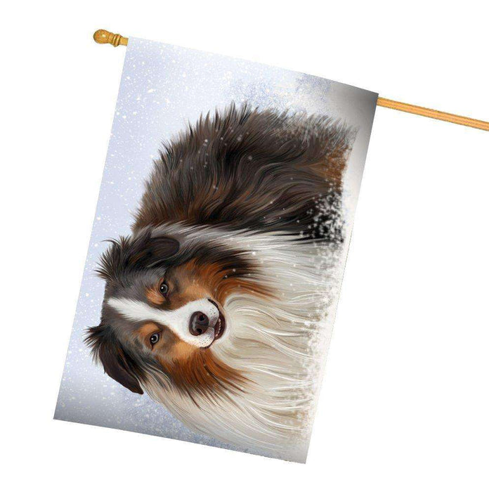 Madison Dog All Weather House Flag