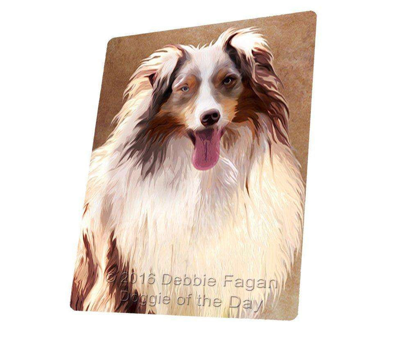 Madison Dog Tempered Cutting Board
