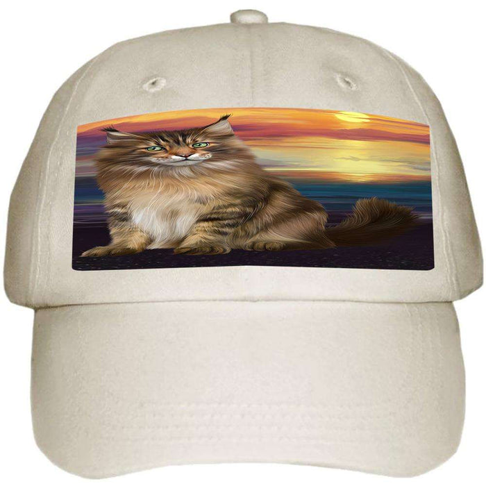 Maine Coon Cat Ball Hat Cap HAT59007