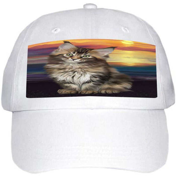 Maine Coon Cat Ball Hat Cap HAT59010