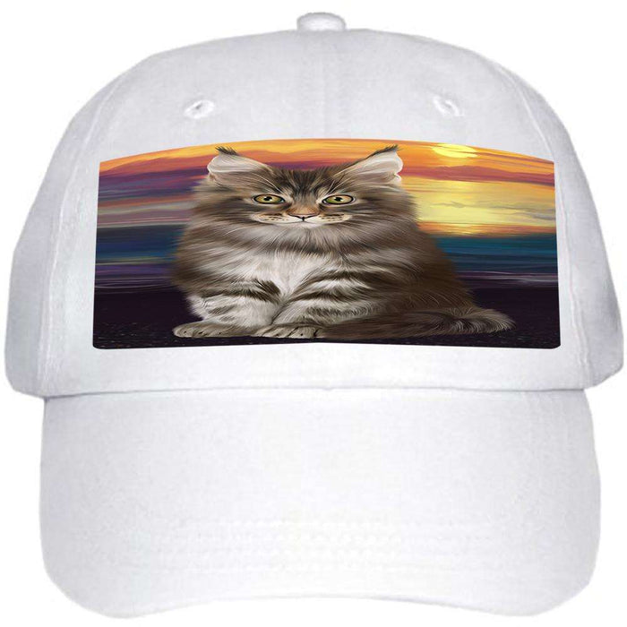 Maine Coon Cat Ball Hat Cap HAT59013