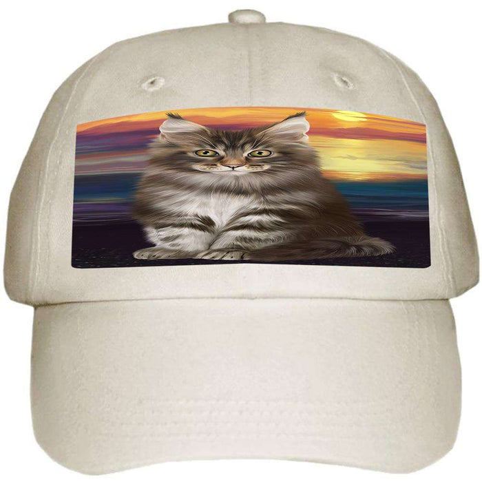 Maine Coon Cat Ball Hat Cap HAT59013