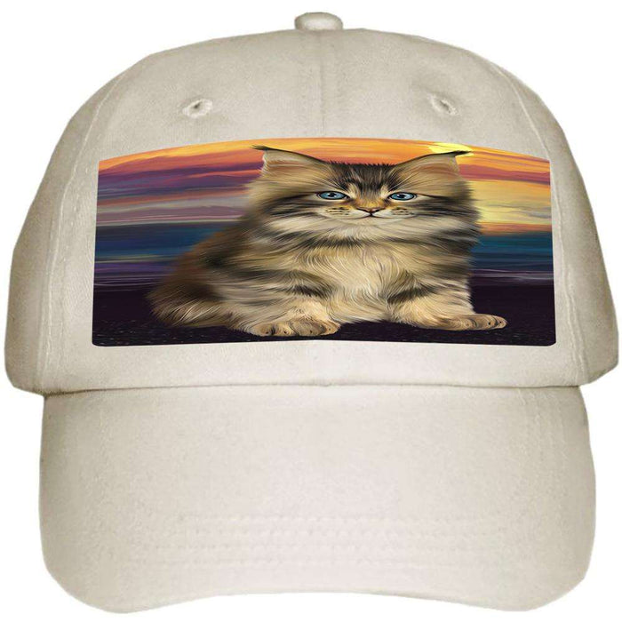 Maine Coon Cat Ball Hat Cap HAT59016