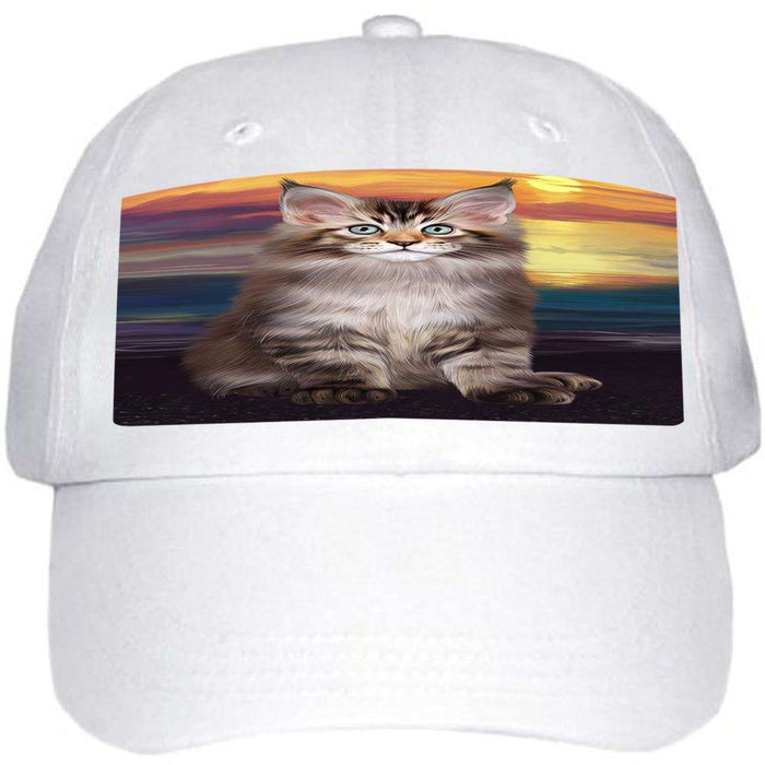 Maine Coon Cat Ball Hat Cap HAT59019