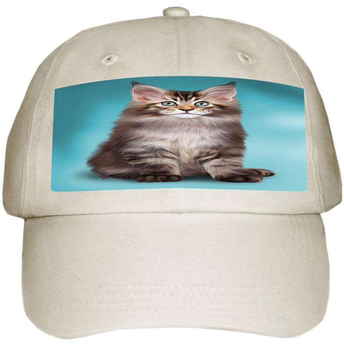 Maine Coon Cat Ball Hat Cap HAT59022