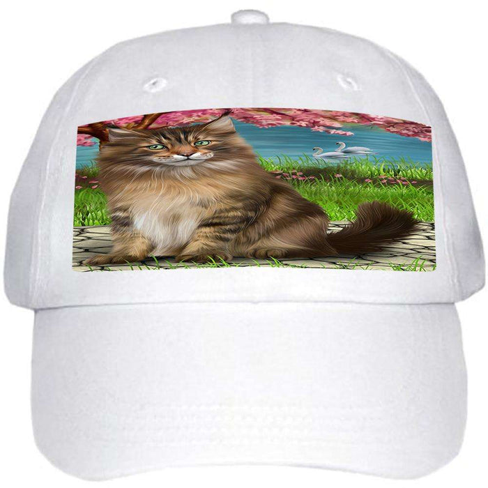 Maine Coon Cat Ball Hat Cap HAT59025