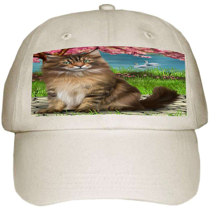 Maine Coon Cat Ball Hat Cap HAT59025