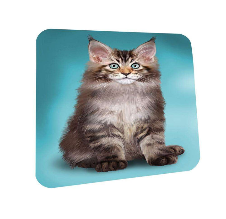 Maine Coon Cat Coasters Set of 4 CST51722