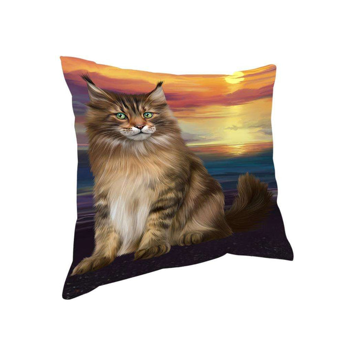 Maine Coon Cat Pillow PIL63396