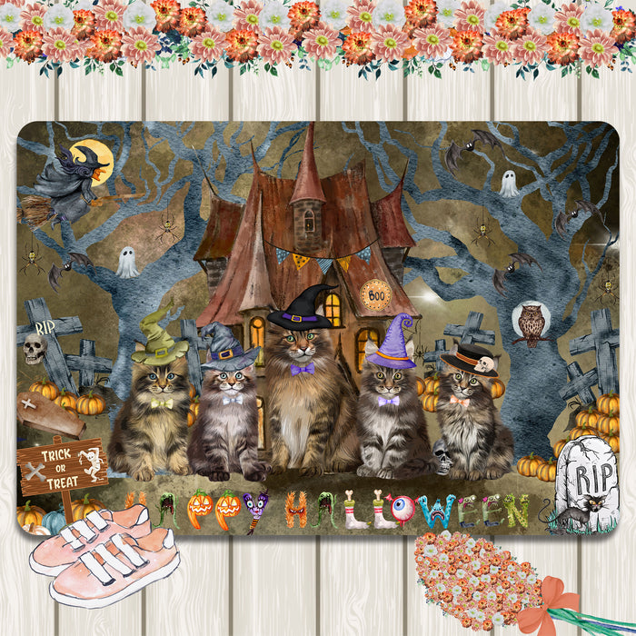 Maine Coon Area Rug and Runner: Explore a Variety of Custom Designs, Personalized, Floor Carpet Indoor Rugs for Home and Living Room, Gift for Pet and Cat Lovers