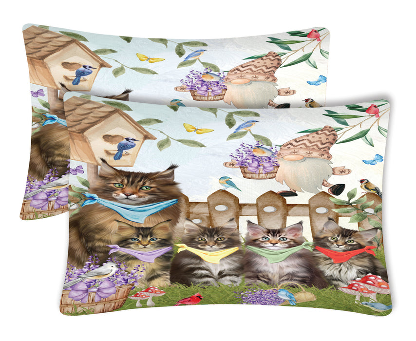 Maine Coon Pillow Case: Explore a Variety of Custom Designs, Personalized, Soft and Cozy Pillowcases Set of 2, Gift for Pet and Dog Lovers