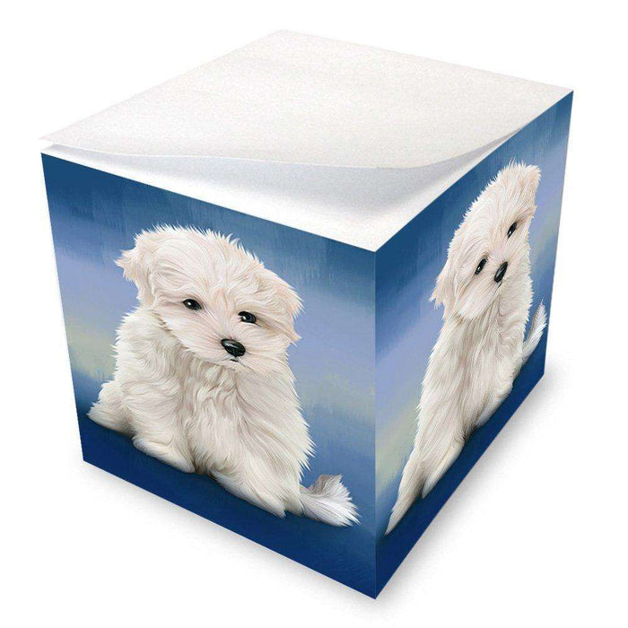 Maltese Dog Note Cube NOC48326